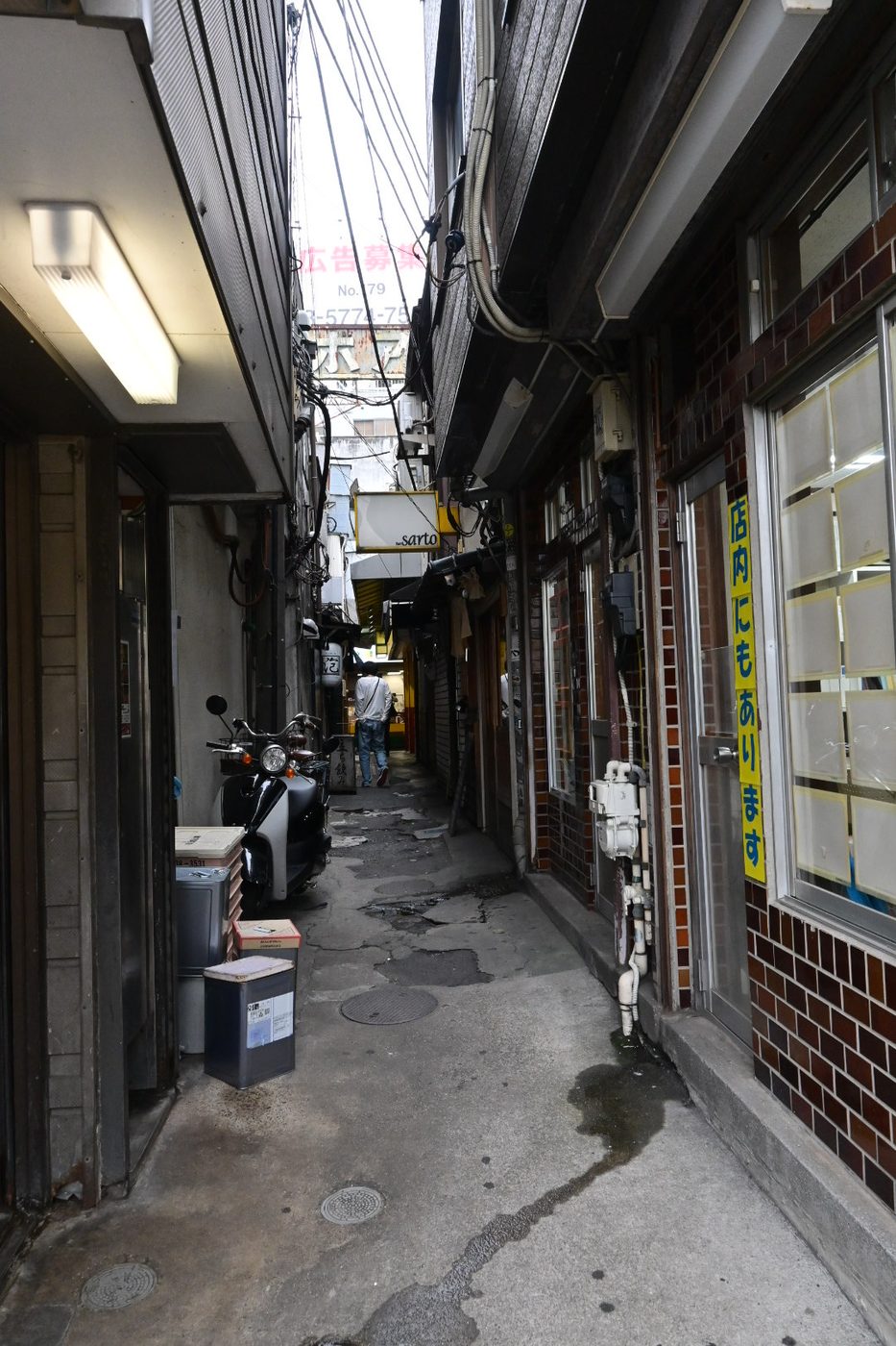 Side street by Nakano Station, part of young Rin's route in Fate/Zero